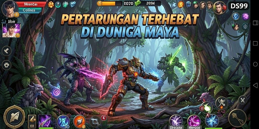 Tampilan gameplay DS99 yang mendebarkan dan aksi penuh ketegangan.