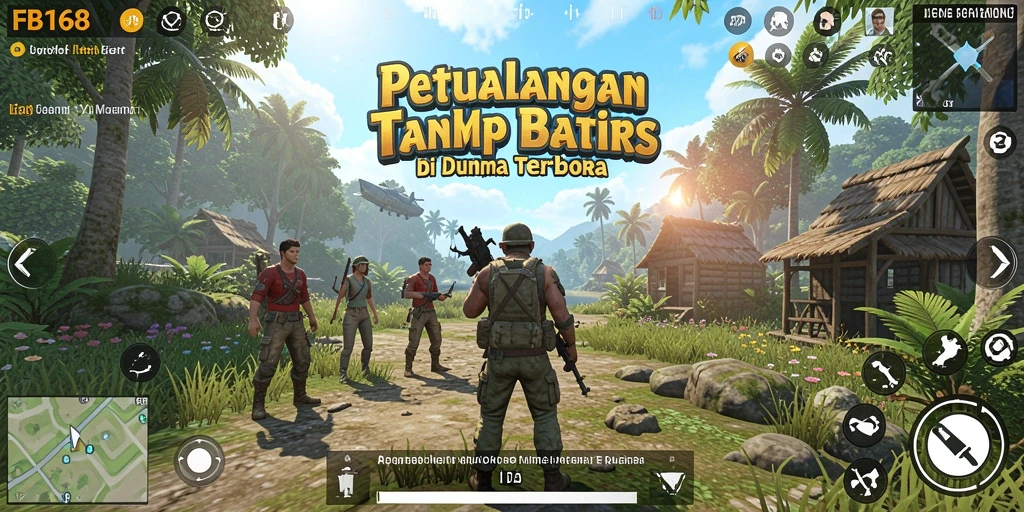 Tampilan gameplay FB168 yang mengesankan dalam dunia terbuka.