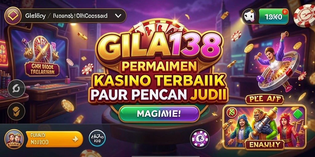 Screenshot GILA138 menampilkan gameplay yang seru dan interaktif.