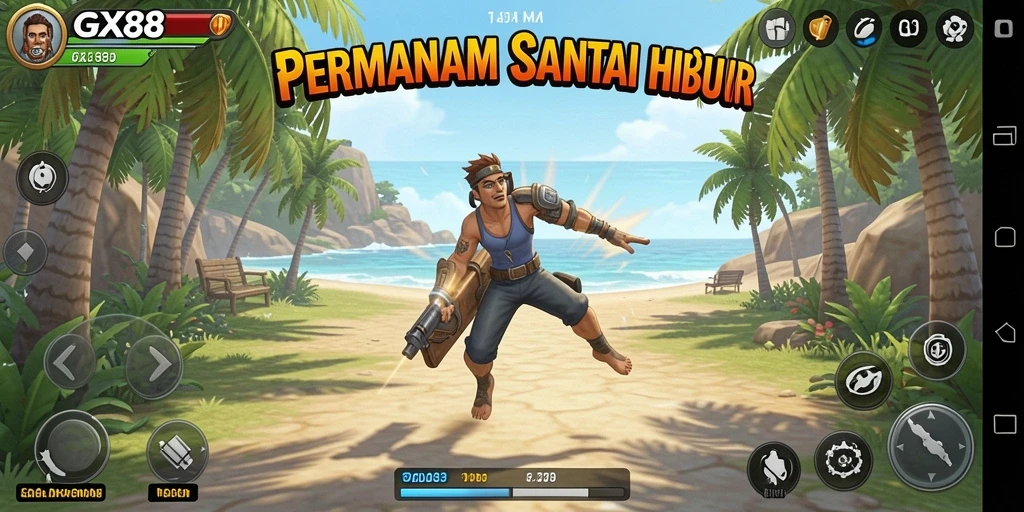 Gameplay GX88 yang penuh warna dan menghibur untuk pecinta game Casual.