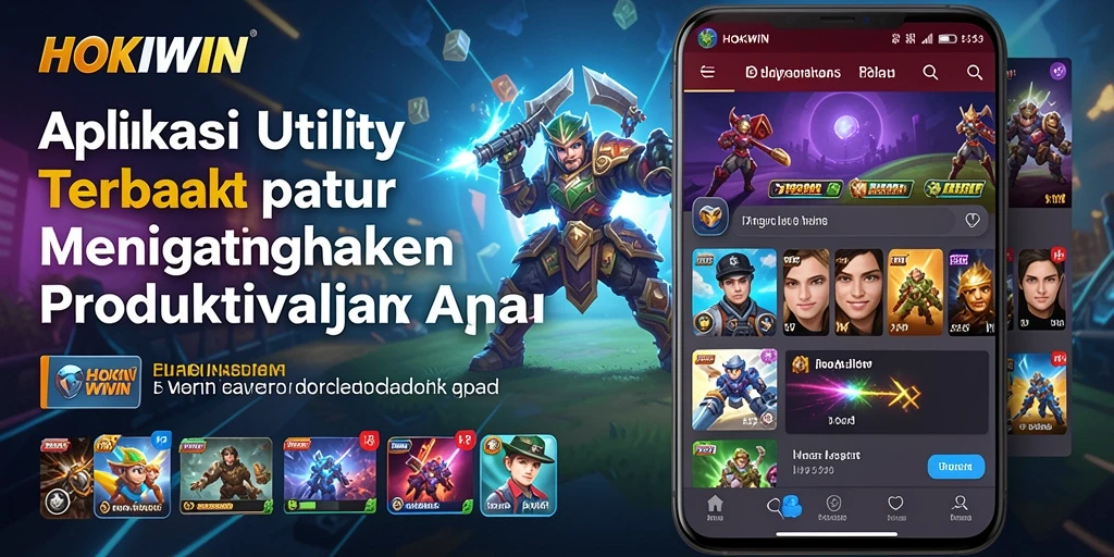 Screenshot HOKIWIN menampilkan fitur pengelolaan tugas yang efektif.
