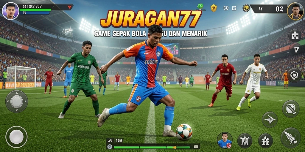 Tampilan gameplay menarik dalam JURAGAN77 saat pertandingan berlangsung.