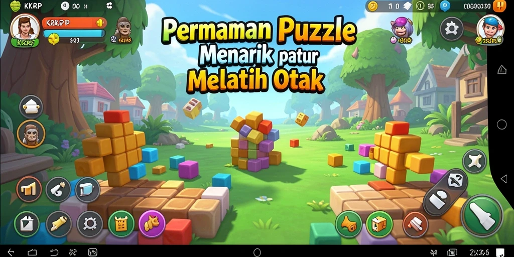 Tampilan gameplay KKRP yang menarik dan mengasyikkan.