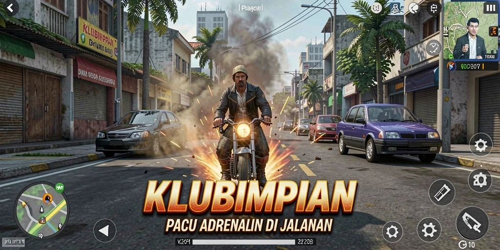 Tampilan gameplay KLUBIMPIAN yang menarik dan seru.