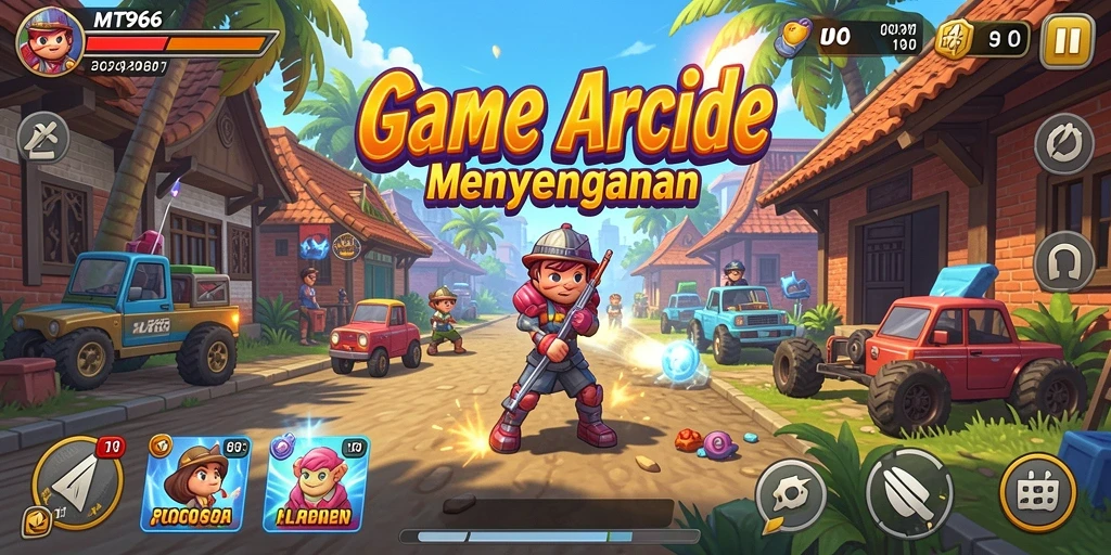 Tampilan gameplay seru dari MT966 dalam aksi.