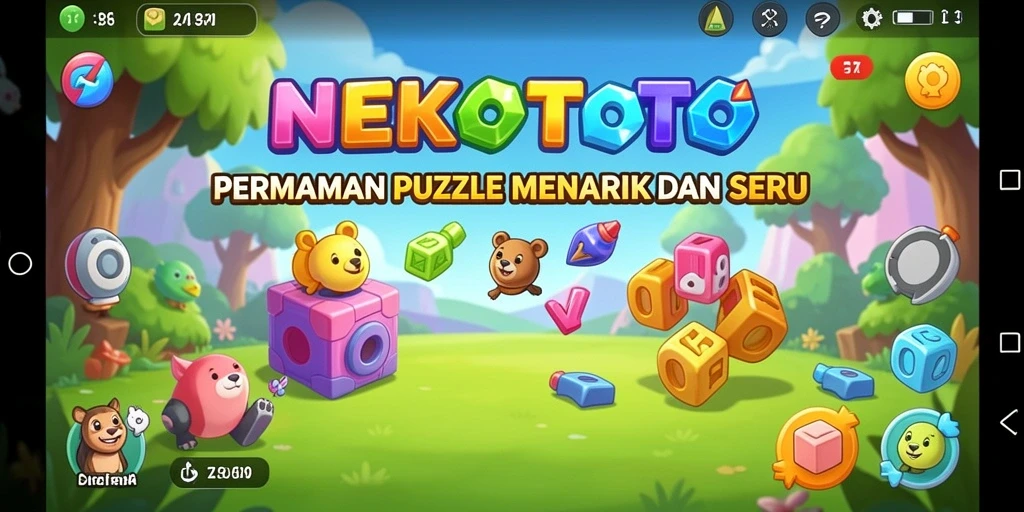 Tampilan gameplay NEKOTOTO yang menarik dan penuh tantangan.