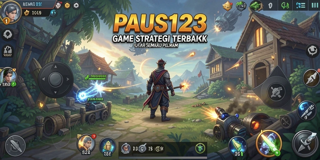 Tampilan gameplay seru dan panduan strategi yang mendalam.
